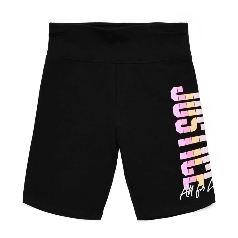 ☀️ NWT Justice All For Love Bike Shorts L (12/14)